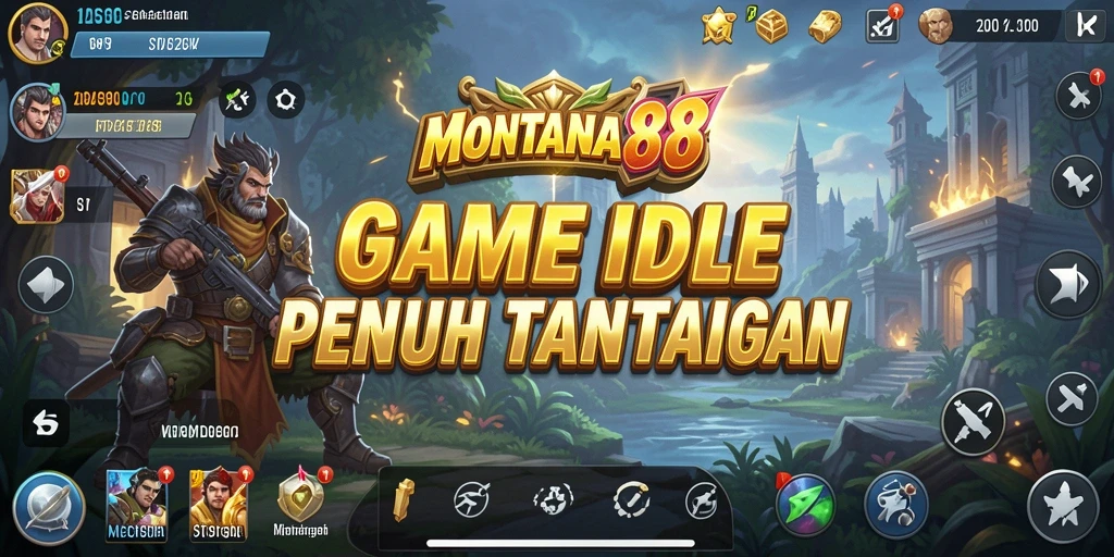 Tampilan gameplay MONTANA88 yang penuh warna dan menarik.