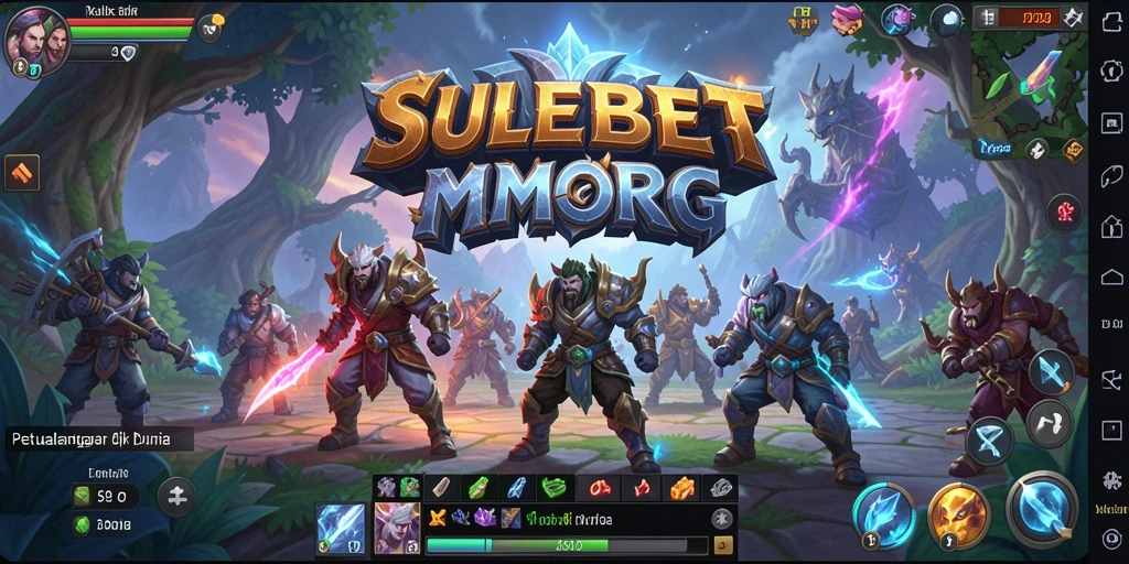Screenshot gameplay SULEBET menampilkan petualangan seru di dunia MMORPG.