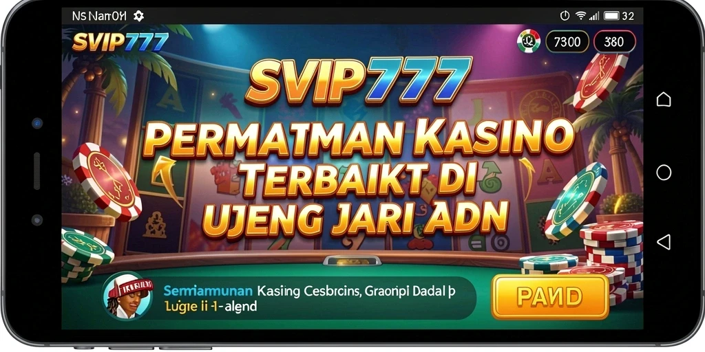 Tampilan gameplay menakjubkan dalam SVIP777 yang memikat pemain kasino.