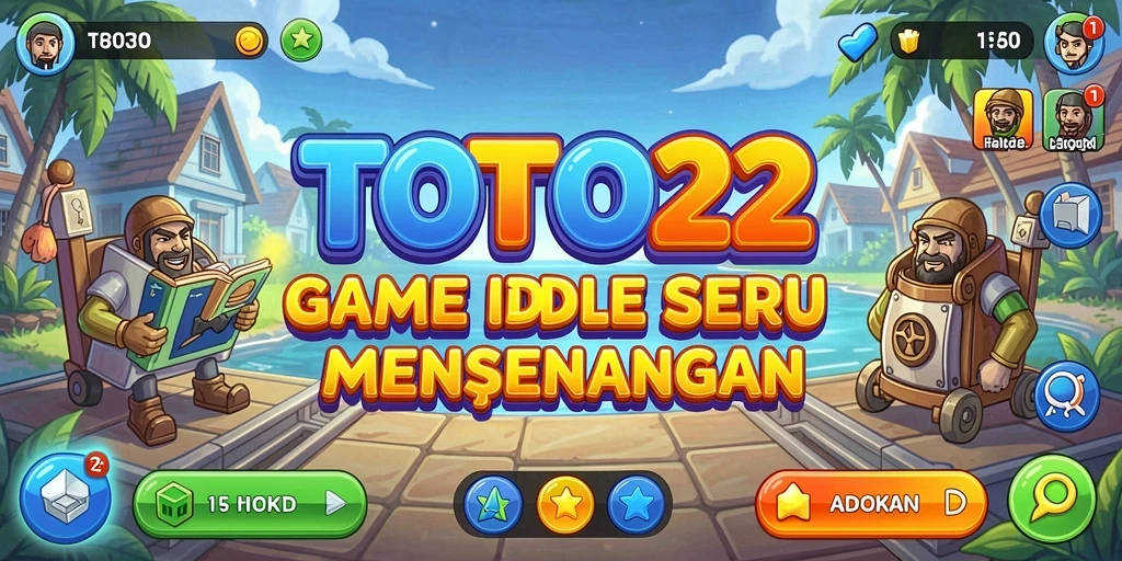 Tangkapan layar TOTO22 menampilkan gameplay Idle yang menarik dan interaktif.